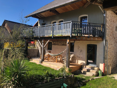 VENTE MAISON AU COEUR DES BAUGES AVEC VUE MAGNIFIQUE